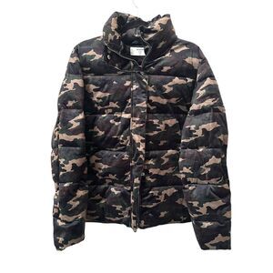 ONE TEASPOON Camo Puffer Jacket‎ Green NWOT Small
